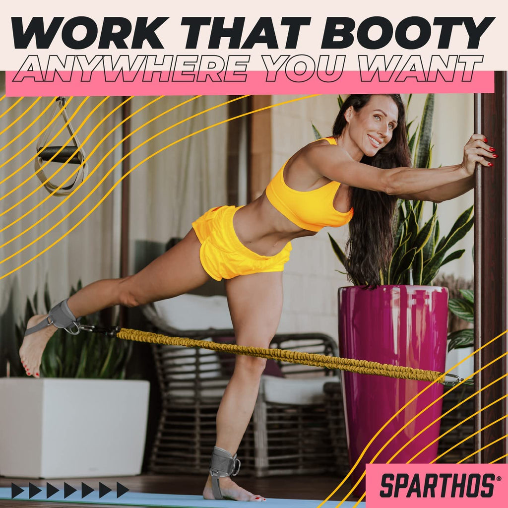 Kickback Ankle Straps for Cable Machines