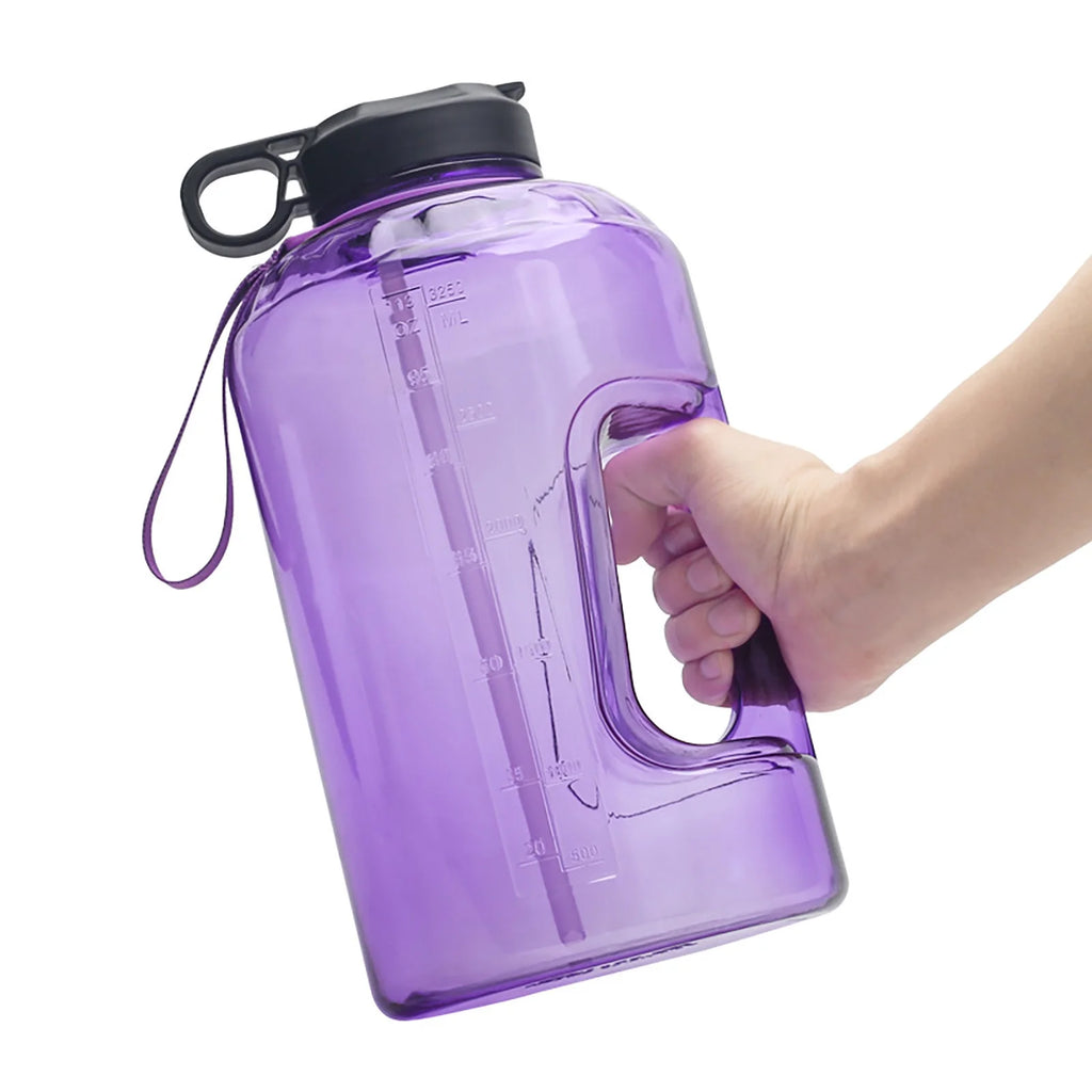 Water Bottles  128 Oz Sports Water Bottle Large Capacity Outdoor Convenient Water Bottle Water Bottle on Clearance