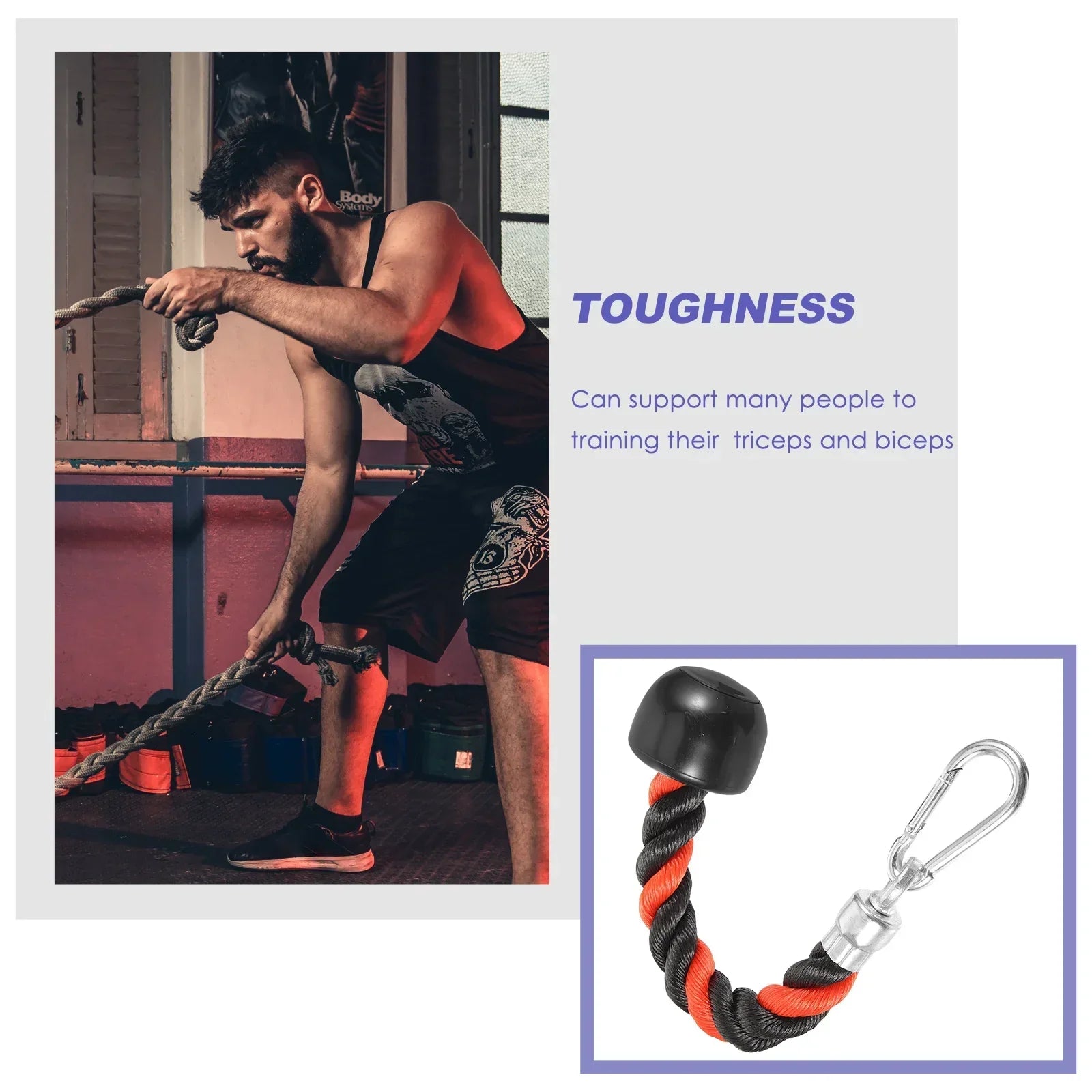 NNEOBA Rope Gym Pull rope