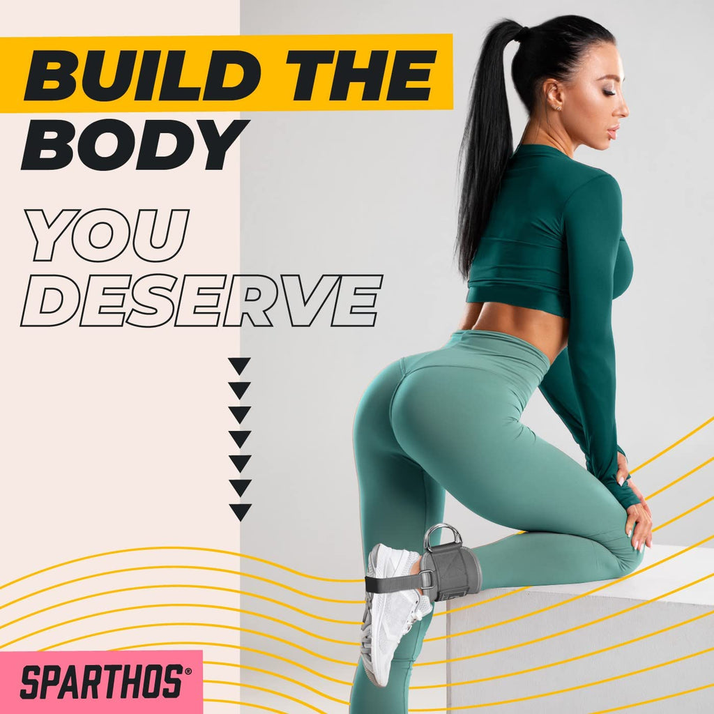 Kickback Ankle Straps for Cable Machines